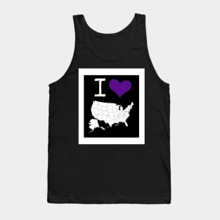 I 💜 The USA Tank Top